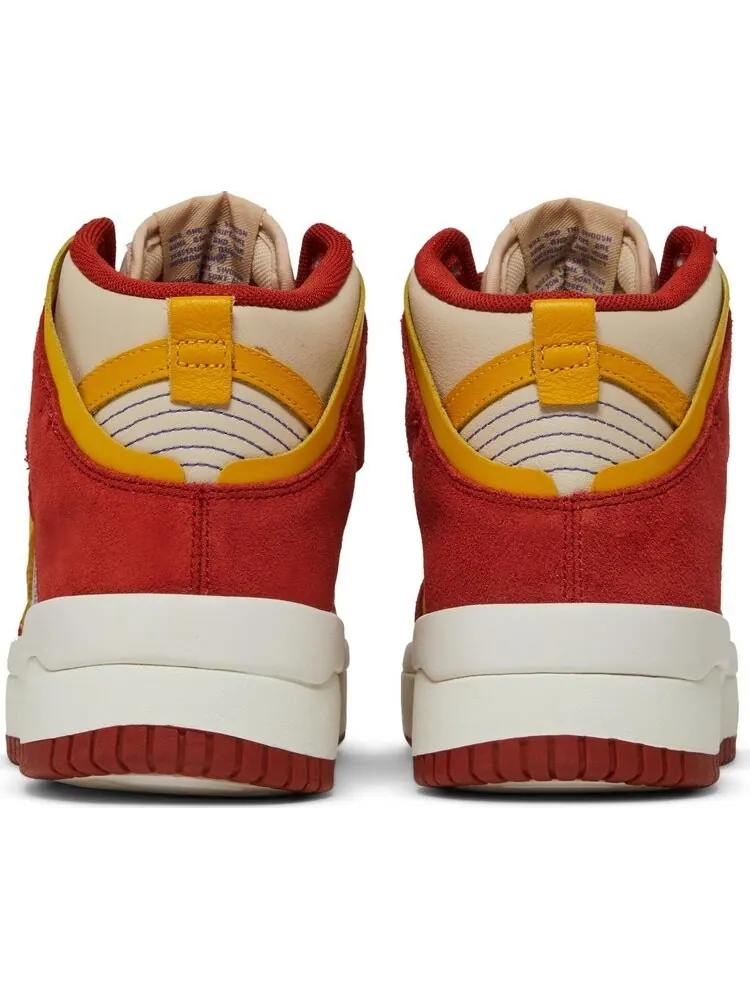 Кроссовки Nike Wmns Dunk High Up 'Cinnabar' — изображение 6 из 8, красный