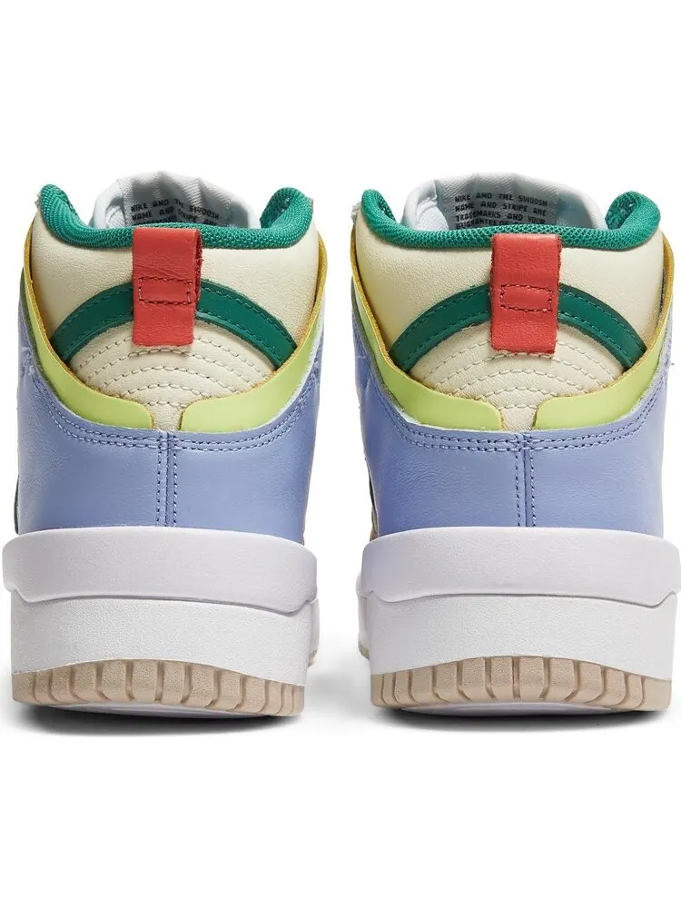 Кроссовки Nike Wmns Dunk High Rebel 'Cashmere Coral' — изображение 6 из 8, мульти