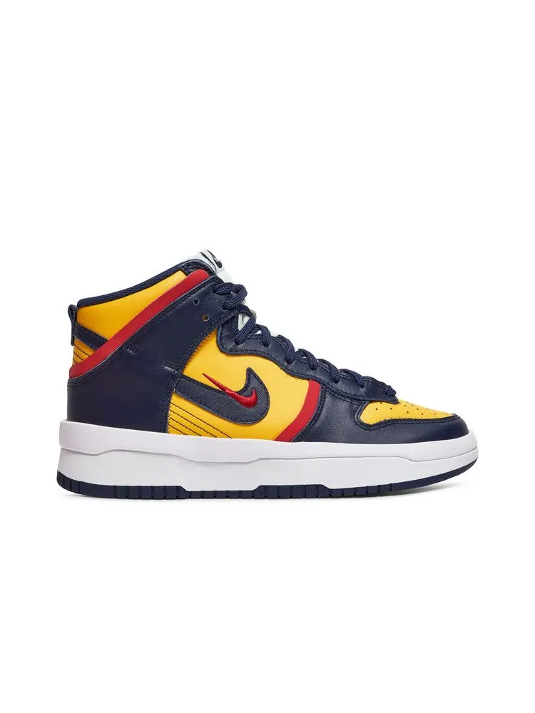 Кроссовки Nike Wmns Dunk High Up Rebel, Michigan — изображение 1 из 8, желтый