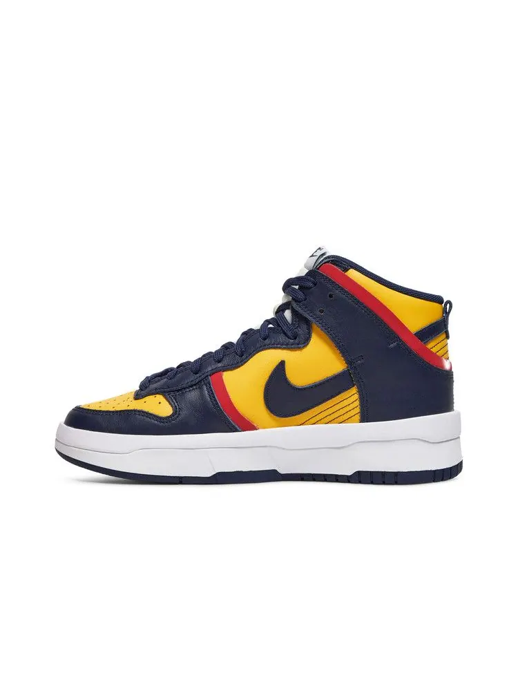 Кроссовки Nike Wmns Dunk High Up Rebel, Michigan — изображение 3 из 8, желтый