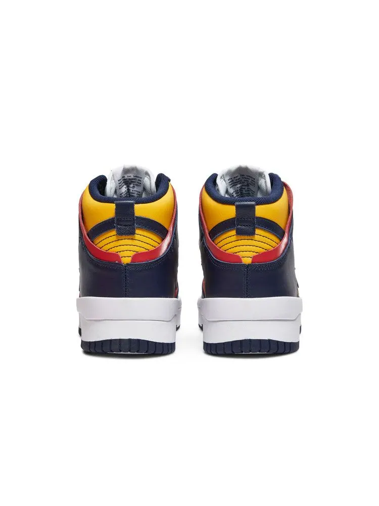 Кроссовки Nike Wmns Dunk High Up Rebel, Michigan — изображение 6 из 8, желтый