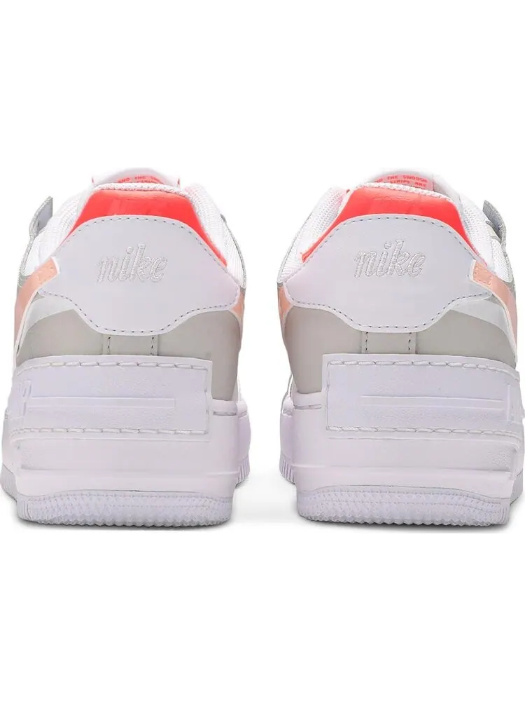 Кроссовки Nike Wmns Air Force 1 Low Shadow 'White Bright Mango' — изображение 6 из 8, белый