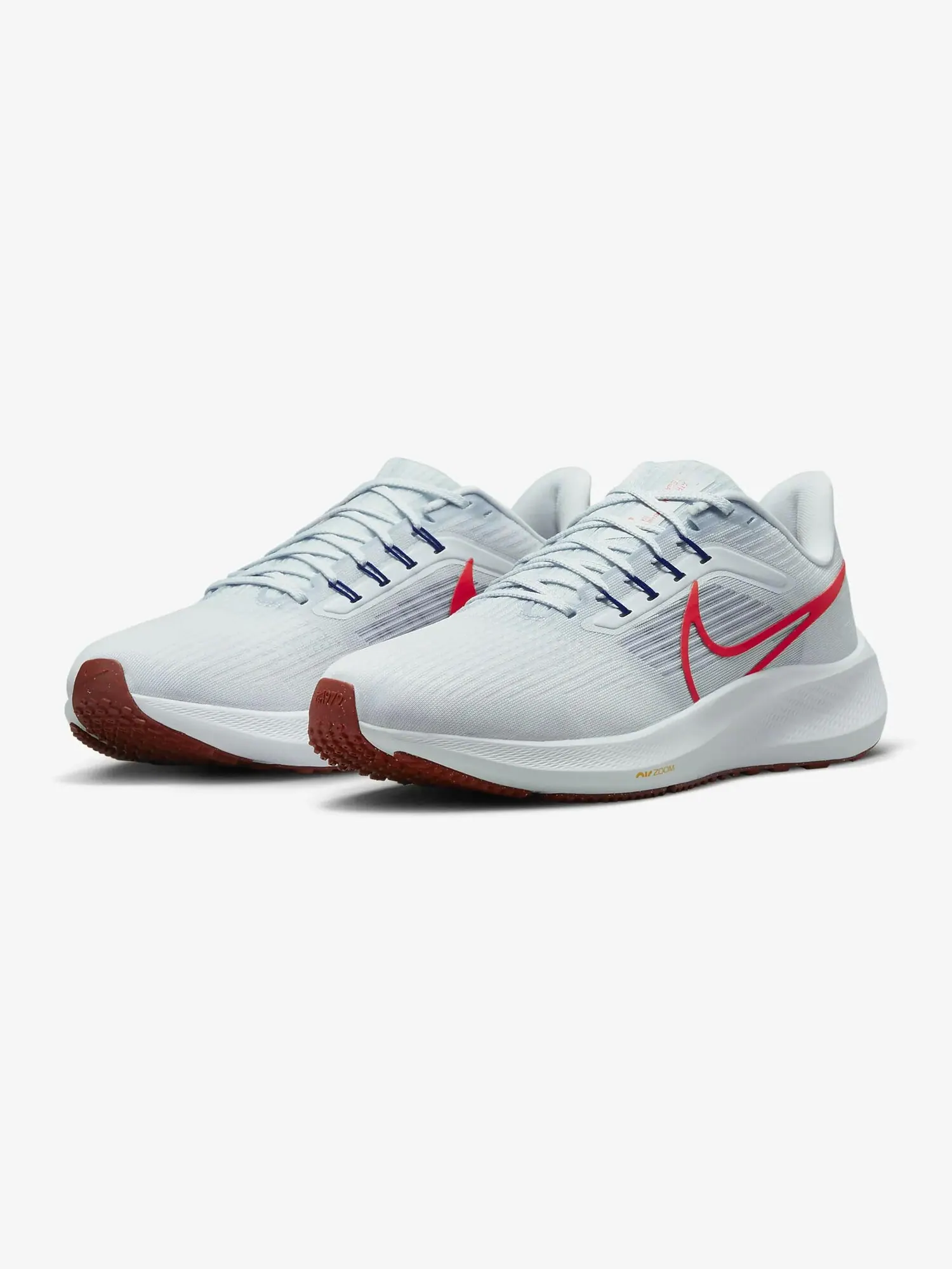 Кроссовки Nike Pegasus 39 — изображение 2 из 7, серый/красный