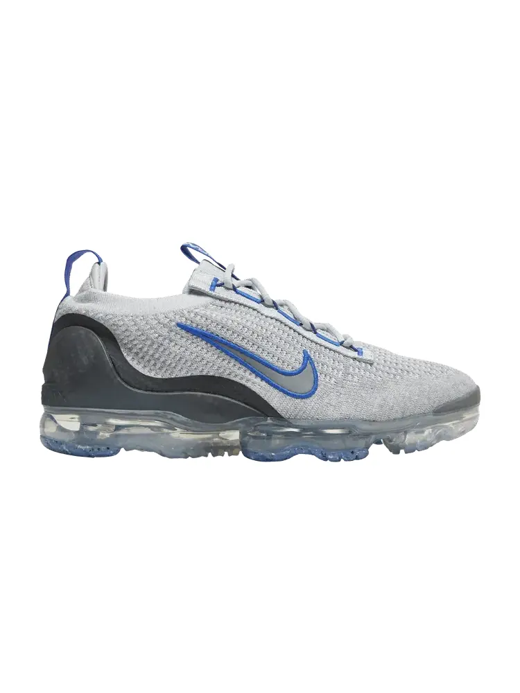 Кроссовки Nike Air Vapormax 2021 Flyknit 'Bold Blue' — изображение 1 из 9, серый