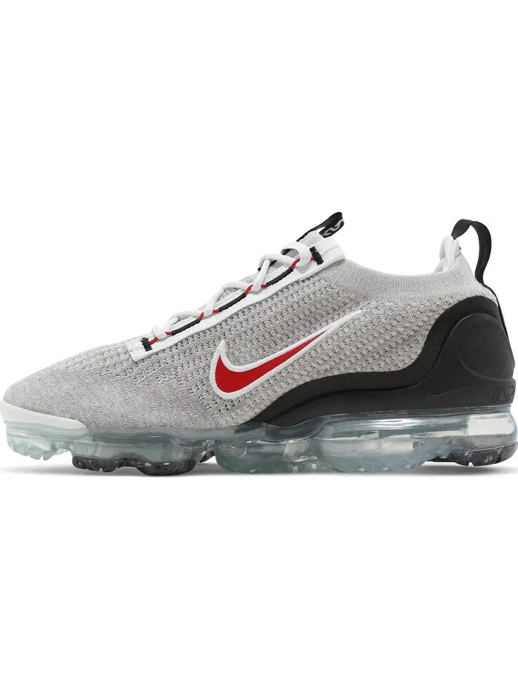 Кроссовки Nike Air Vapormax 2021 Flyknit 'Light Bone University Red' — изображение 3 из 8, бежевый