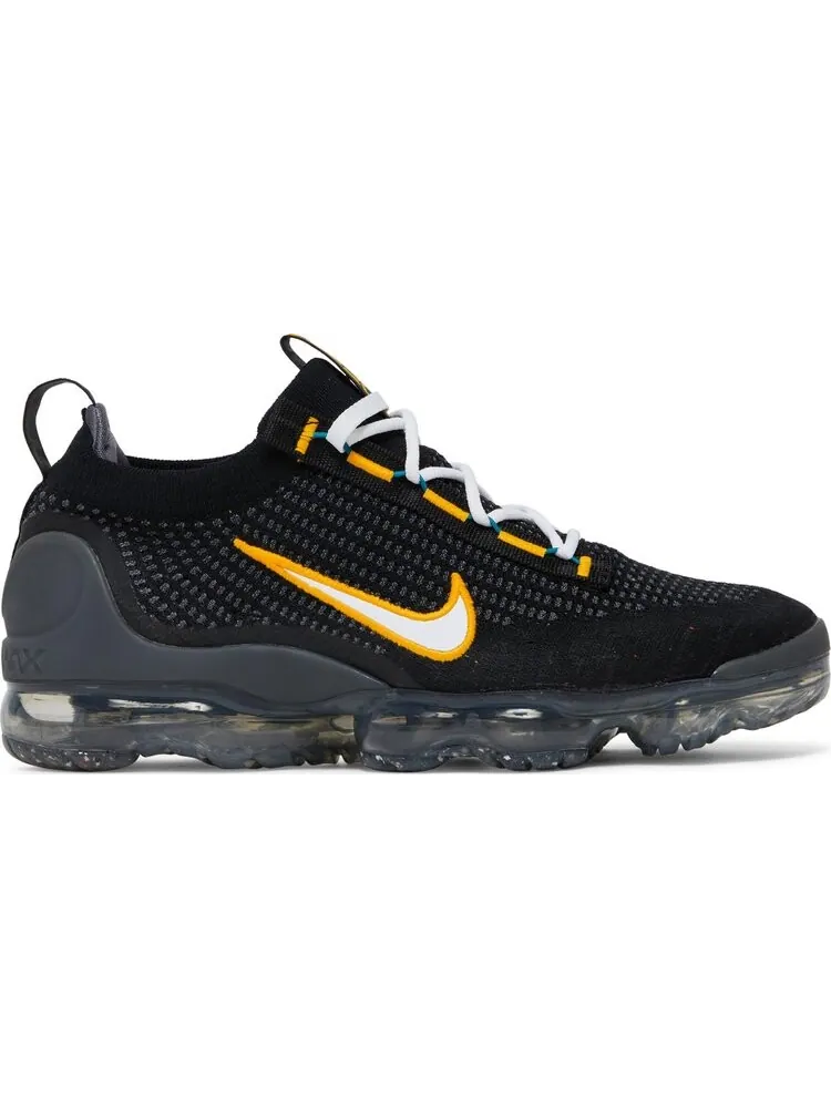Кроссовки Nike Air VaporMax 2021 Flyknit 'Black University Gold' — изображение 1 из 8, черный