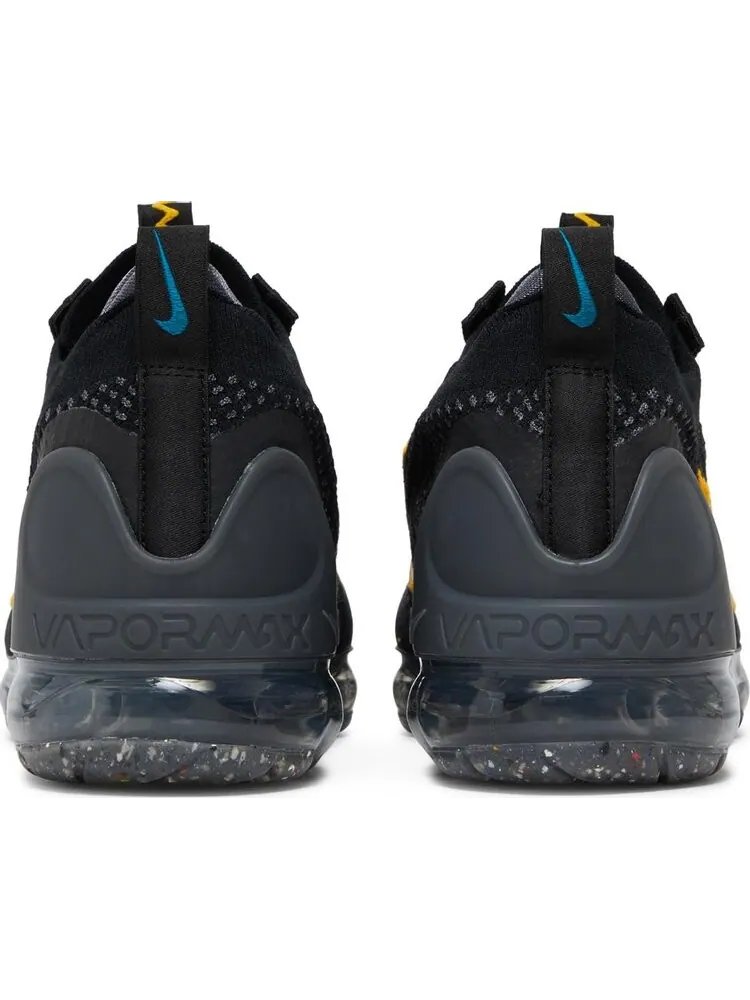 Кроссовки Nike Air VaporMax 2021 Flyknit 'Black University Gold' — изображение 6 из 8, черный