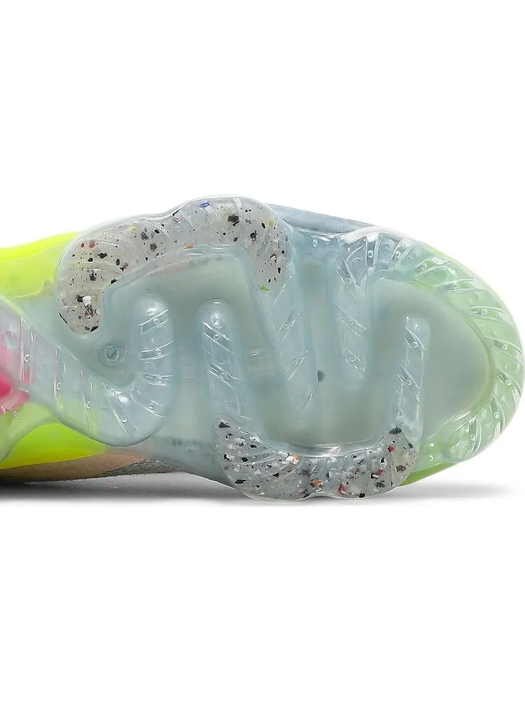 Кроссовки Nike Wmns Air VaporMax 2021 Flyknit 'Neon' — изображение 5 из 8, серый