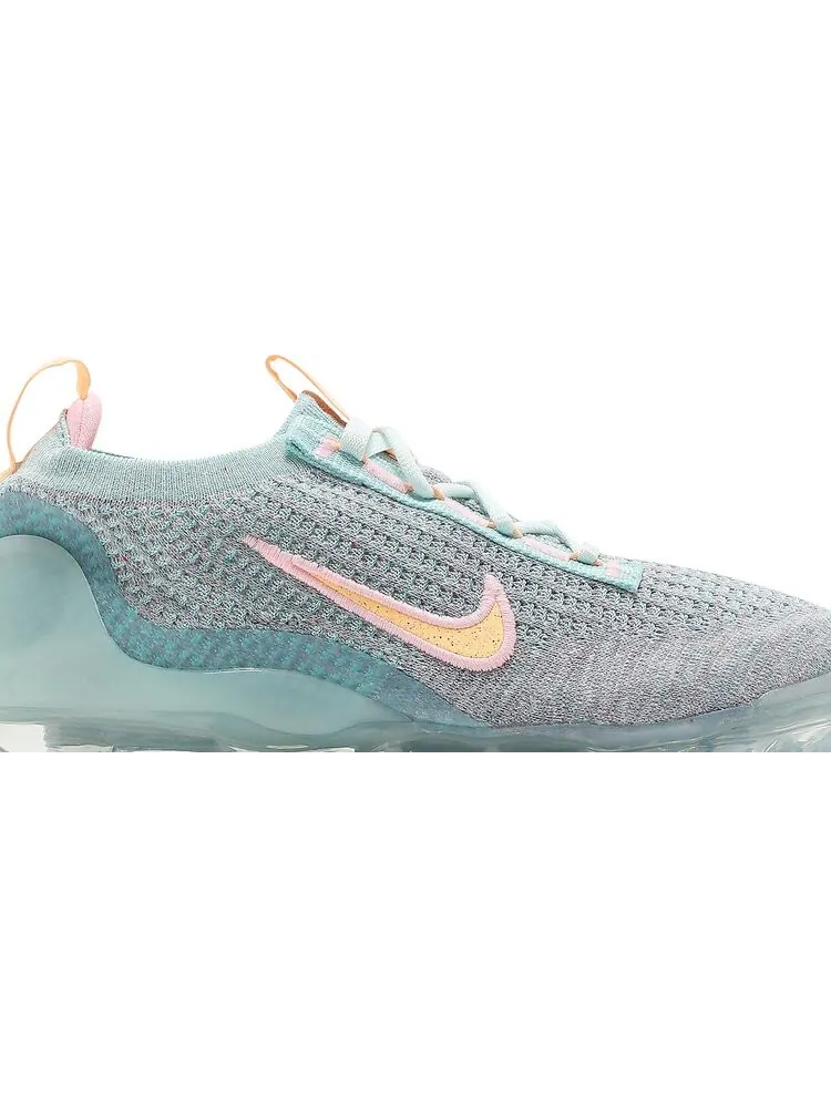 Кроссовки Nike Wmns Air VaporMax 2021 Flyknit 'Light Dew' — изображение 2 из 8, синий
