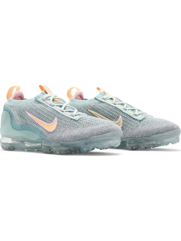 Кроссовки Nike Wmns Air VaporMax 2021 Flyknit 'Light Dew' — изображение 8 из 8, синий