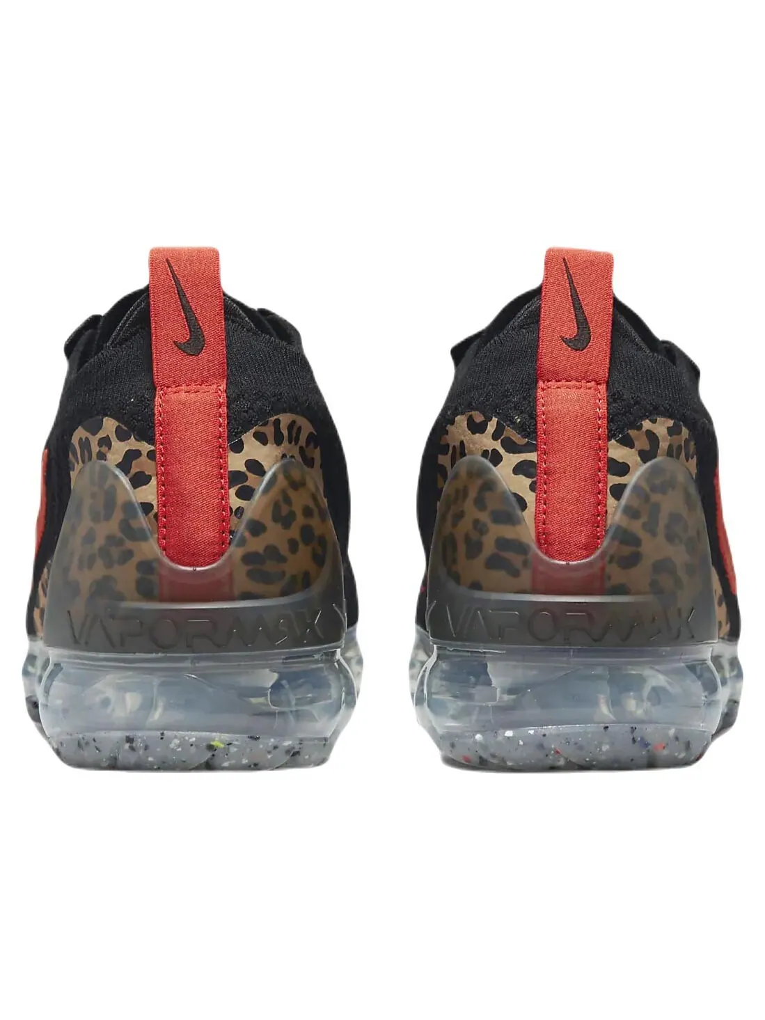 Кроссовки Nike Air VaporMax 2021 Flyknit — изображение 4 из 7, черный/оранжевый