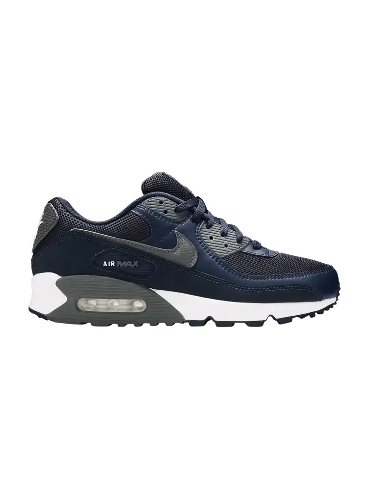 Кроссовки Nike Air Max 90 'Obsidian Iron Grey' — изображение 1 из 9, белый/серый