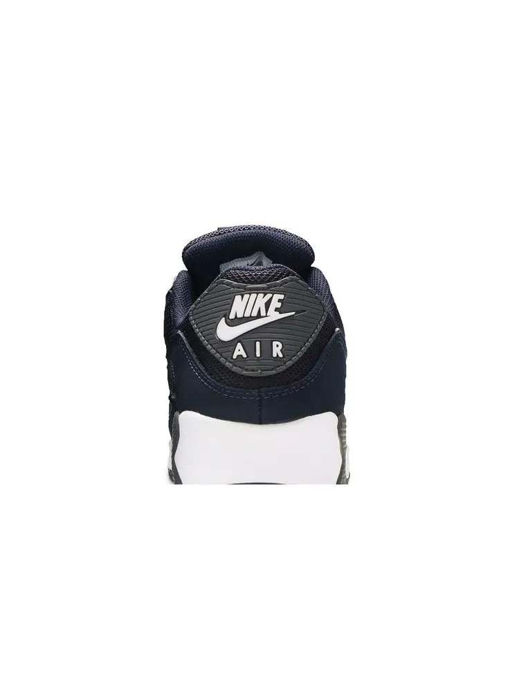 Кроссовки Nike Air Max 90 'Obsidian Iron Grey' — изображение 8 из 9, белый/серый