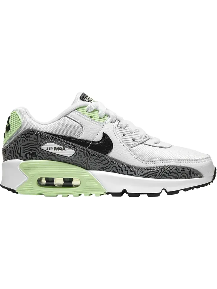 Кроссовки Nike Air Max 90 GS 'White Vapor Green' — изображение 1 из 1, белый