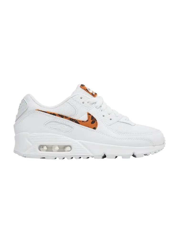 Кроссовки Nike Wmns Air Max 90 AX 'Leopard Print' — изображение 1 из 9, белый/белый/белый