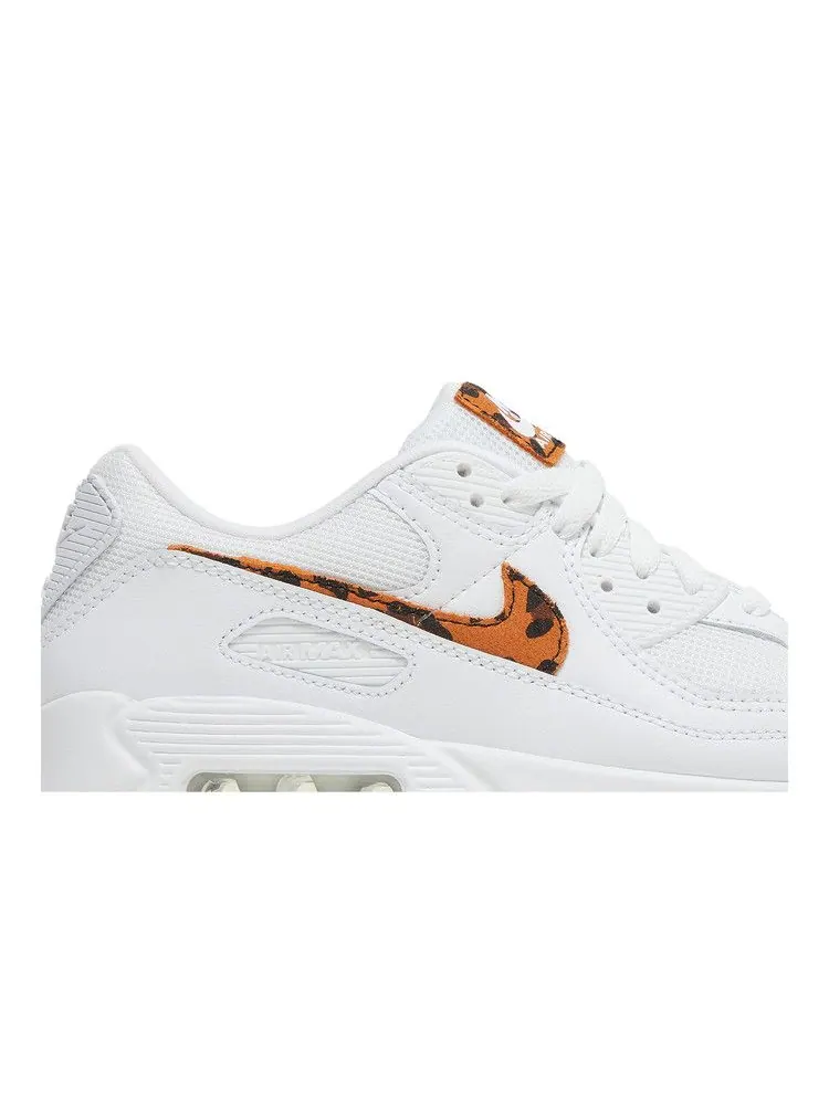 Кроссовки Nike Wmns Air Max 90 AX 'Leopard Print' — изображение 3 из 9, белый/белый/белый