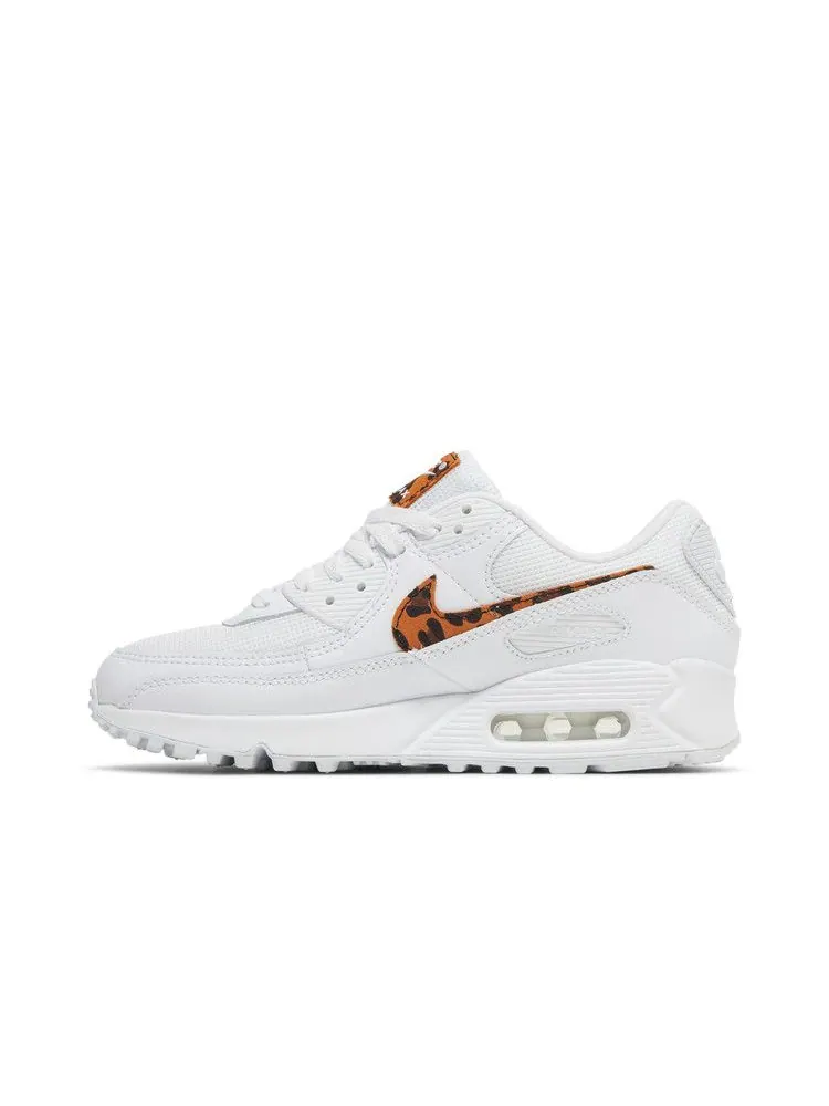 Кроссовки Nike Wmns Air Max 90 AX 'Leopard Print' — изображение 4 из 9, белый/белый/белый