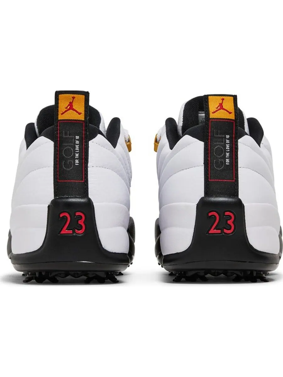Кроссовки Nike Air Jordan 12 Low Golf — изображение 3 из 4, белый/мультиколор