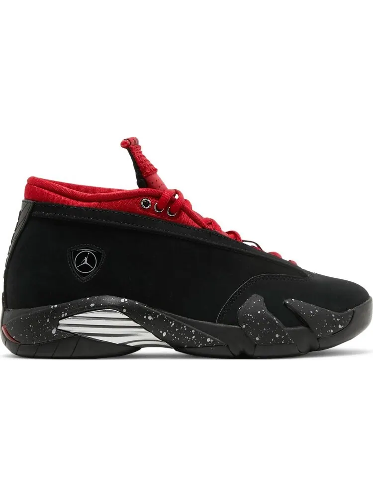 Кроссовки Wmns Air Jordan 14 Retro Low Red Lipstick — изображение 1 из 10, черный