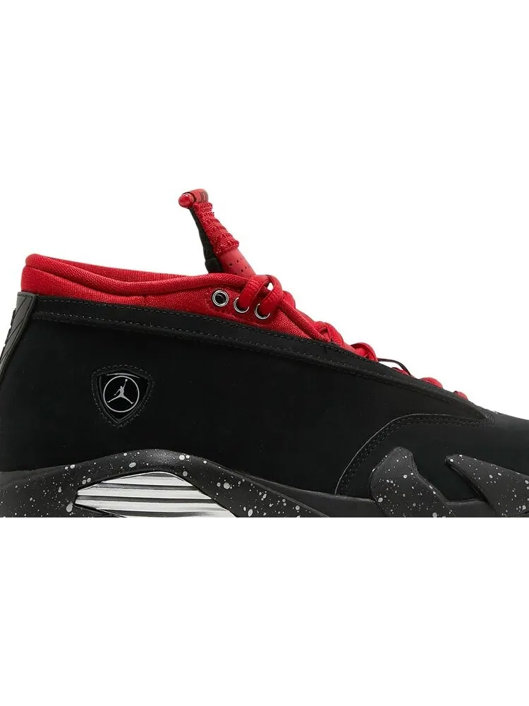 Кроссовки Wmns Air Jordan 14 Retro Low Red Lipstick — изображение 2 из 10, черный