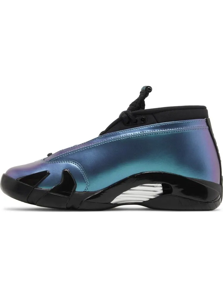 Кроссовки Wmns Air Jordan 14 Retro Low 'Love Letter' — изображение 3 из 4, бирюзовый