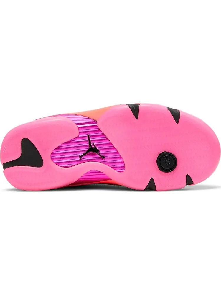 Кроссовки Wmns Air Jordan 14 Retro Low Shocking Pink — изображение 4 из 8, розовый