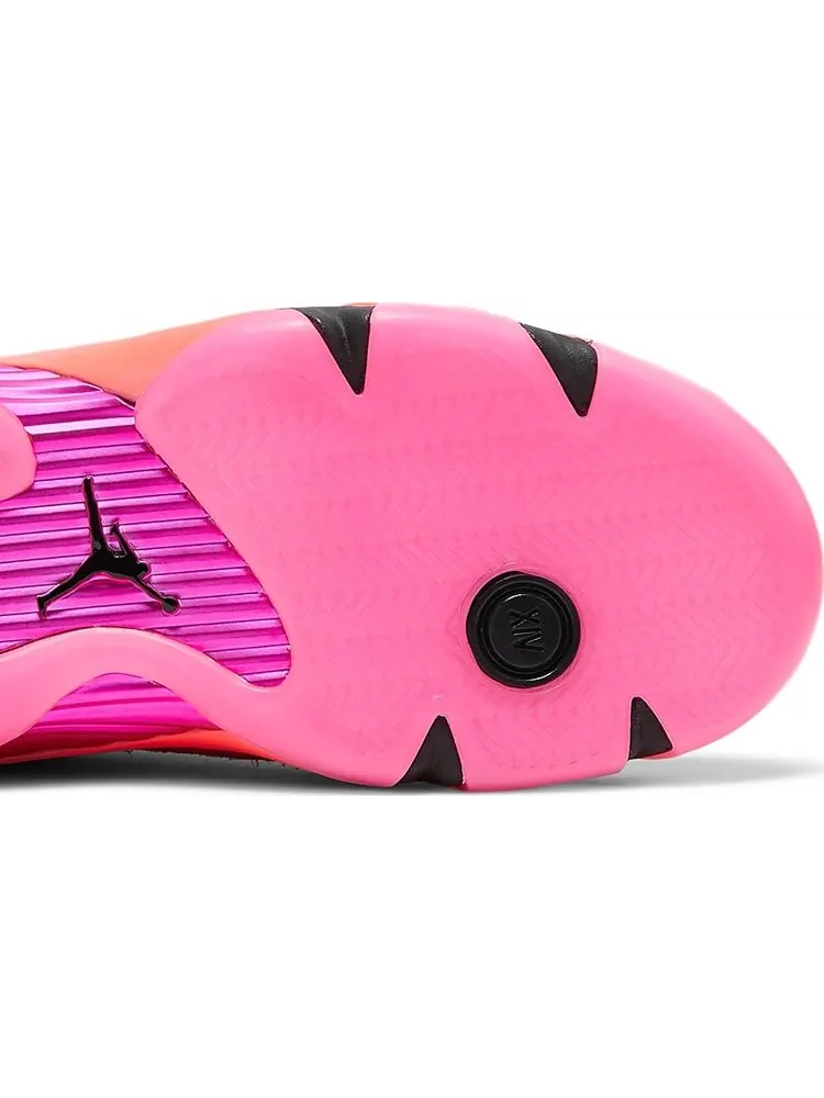 Кроссовки Wmns Air Jordan 14 Retro Low Shocking Pink — изображение 5 из 8, розовый