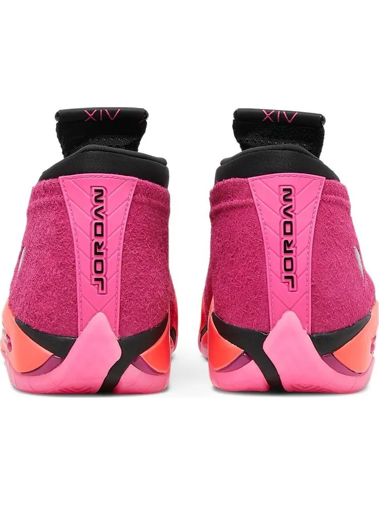 Кроссовки Wmns Air Jordan 14 Retro Low Shocking Pink — изображение 6 из 8, розовый