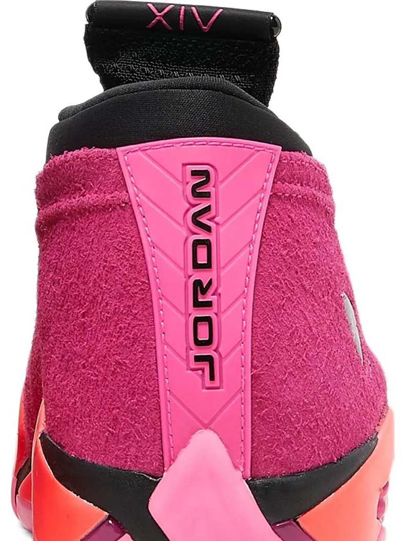 Кроссовки Wmns Air Jordan 14 Retro Low Shocking Pink — изображение 7 из 8, розовый