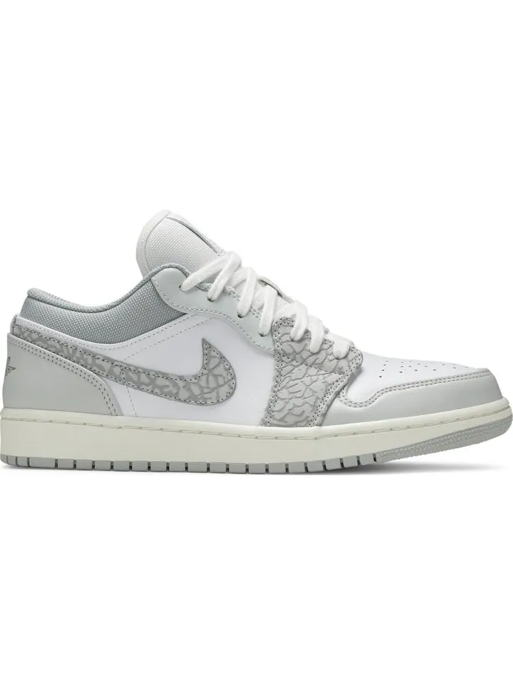 Кроссовки Air Jordan 1 Low Premium Elephant Print — изображение 1 из 8, серый