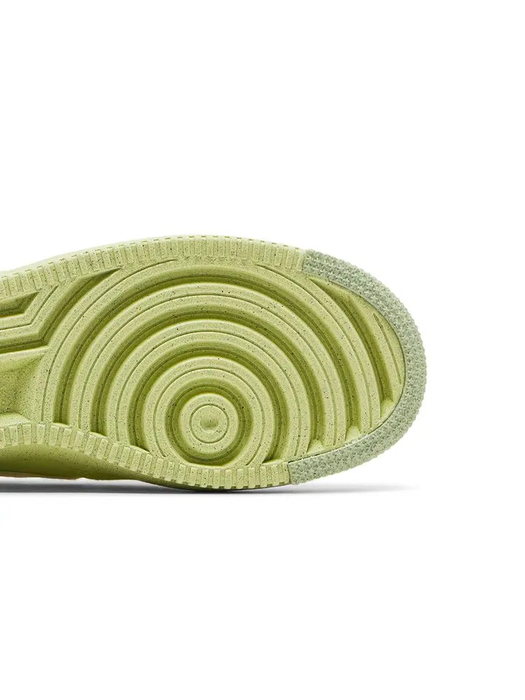 Кроссовки Nike Air Force 1 Crater GS 'Light Lemon Twist' — изображение 6 из 9