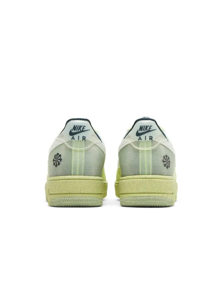 Кроссовки Nike Air Force 1 Crater GS 'Light Lemon Twist' — изображение 7 из 9