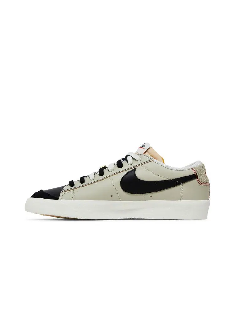 Кроссовки Nike Blazer Low '77 Premium 'Removable Swoosh - Black' — изображение 4 из 9