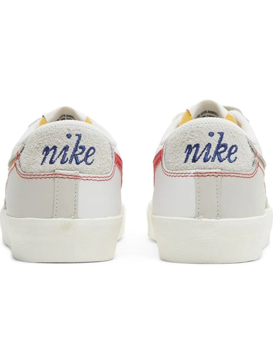 Кеды Nike Blazer Low '77 Premium 'First Use - Light Bone' — изображение 3 из 4, светло-серый/мультиколор