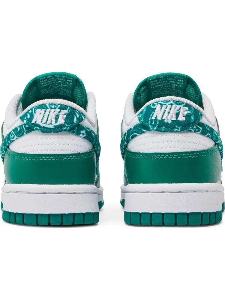 Кроссовки Nike Wmns Dunk Low 'Green Paisley' — изображение 6 из 8, белый