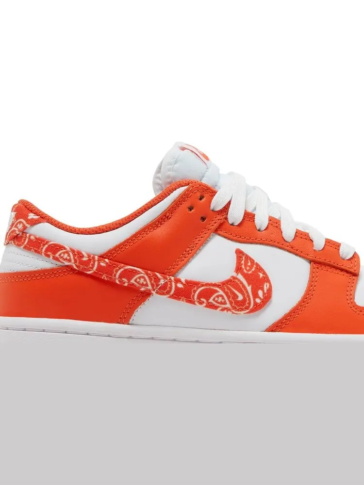 Кроссовки Nike Wmns Dunk Low 'Orange Paisley' — изображение 2 из 8, оранжевый