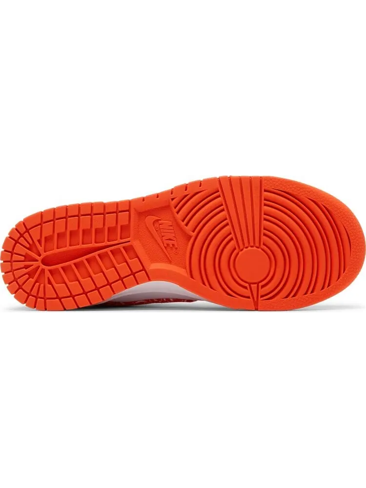 Кроссовки Nike Wmns Dunk Low 'Orange Paisley' — изображение 4 из 8, оранжевый