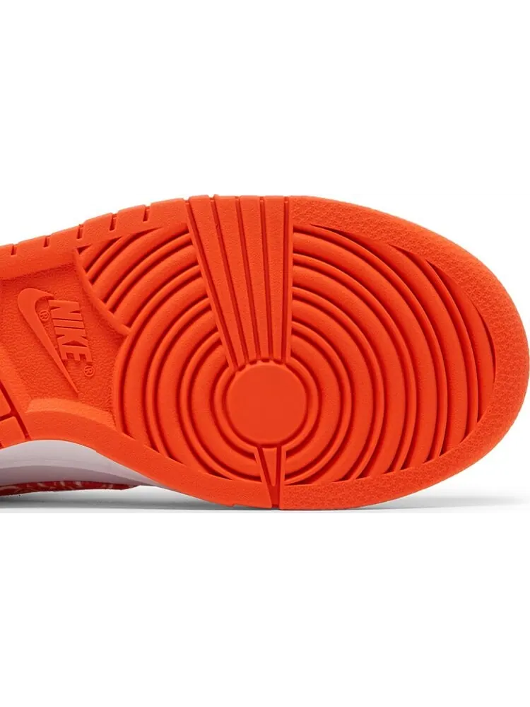 Кроссовки Nike Wmns Dunk Low 'Orange Paisley' — изображение 5 из 8, оранжевый