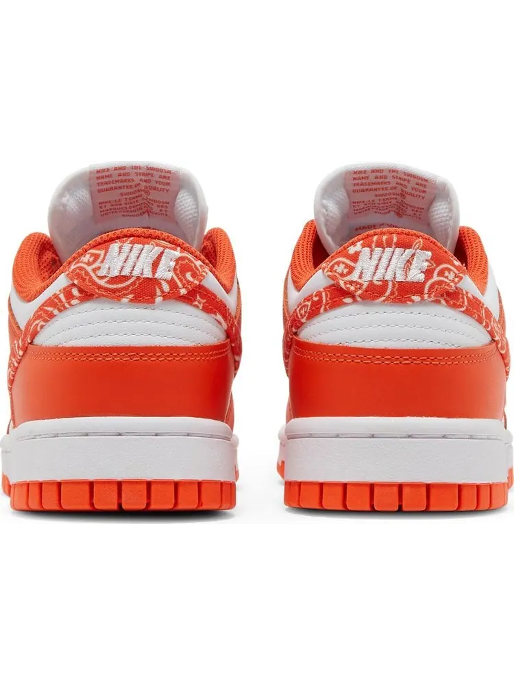 Кроссовки Nike Wmns Dunk Low 'Orange Paisley' — изображение 6 из 8, оранжевый