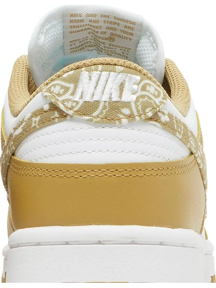 Кроссовки Nike Wmns Dunk Low 'Barley Paisley' — изображение 7 из 8, белый