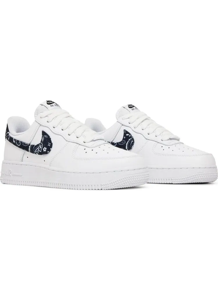 Кроссовки Nike Wmns Air Force 1 '07 Essentials 'Black Paisley' — изображение 8 из 8, белый