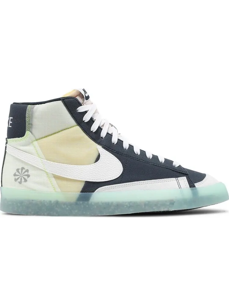 Кроссовки Nike Blazer Mid '77 'Move To Zero - Armory Navy' — изображение 1 из 8, синий