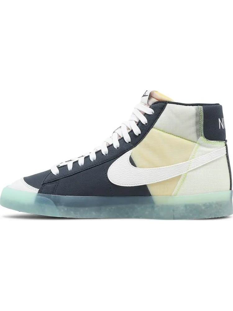 Кроссовки Nike Blazer Mid '77 'Move To Zero - Armory Navy' — изображение 3 из 8, синий