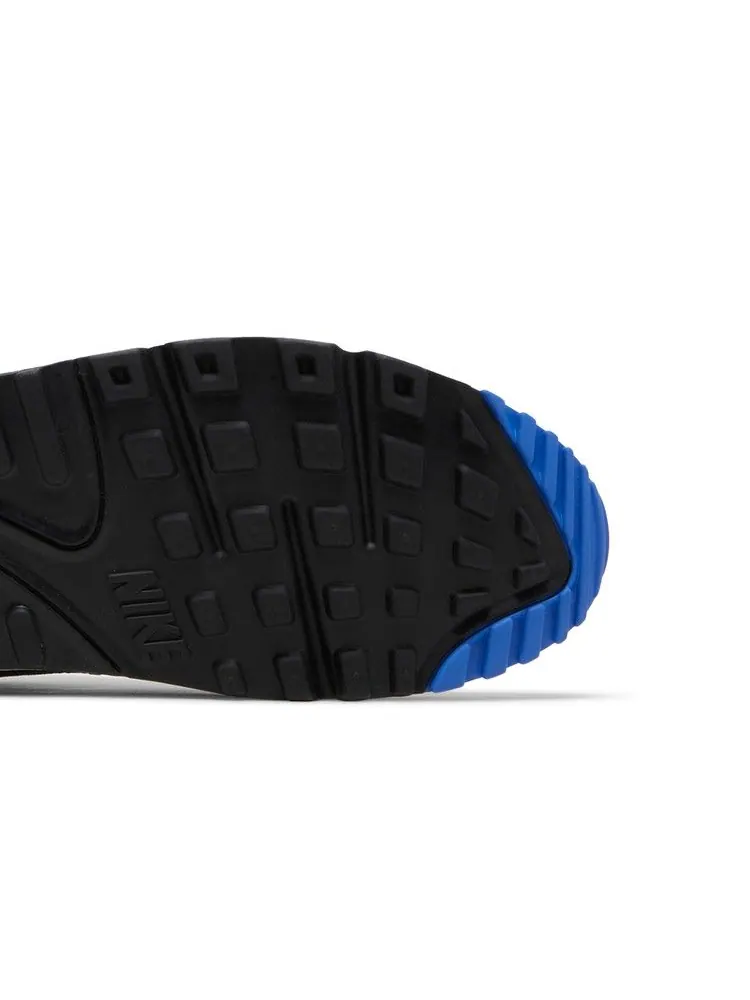 Кроссовки Nike Air Max 90 'Black Medium Blue' — изображение 6 из 9, черный/серый//синий