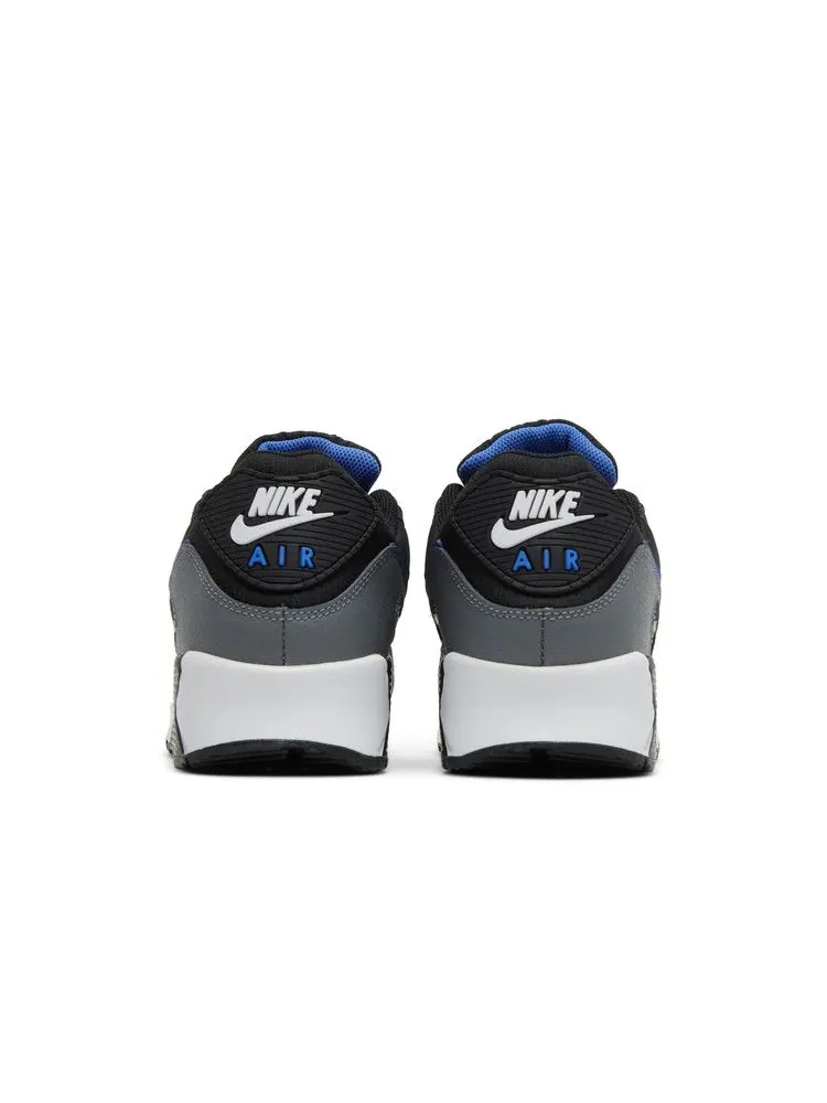 Кроссовки Nike Air Max 90 'Black Medium Blue' — изображение 7 из 9, черный/серый//синий