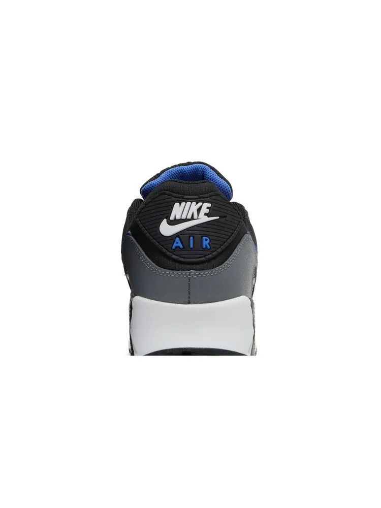 Кроссовки Nike Air Max 90 'Black Medium Blue' — изображение 8 из 9, черный/серый//синий