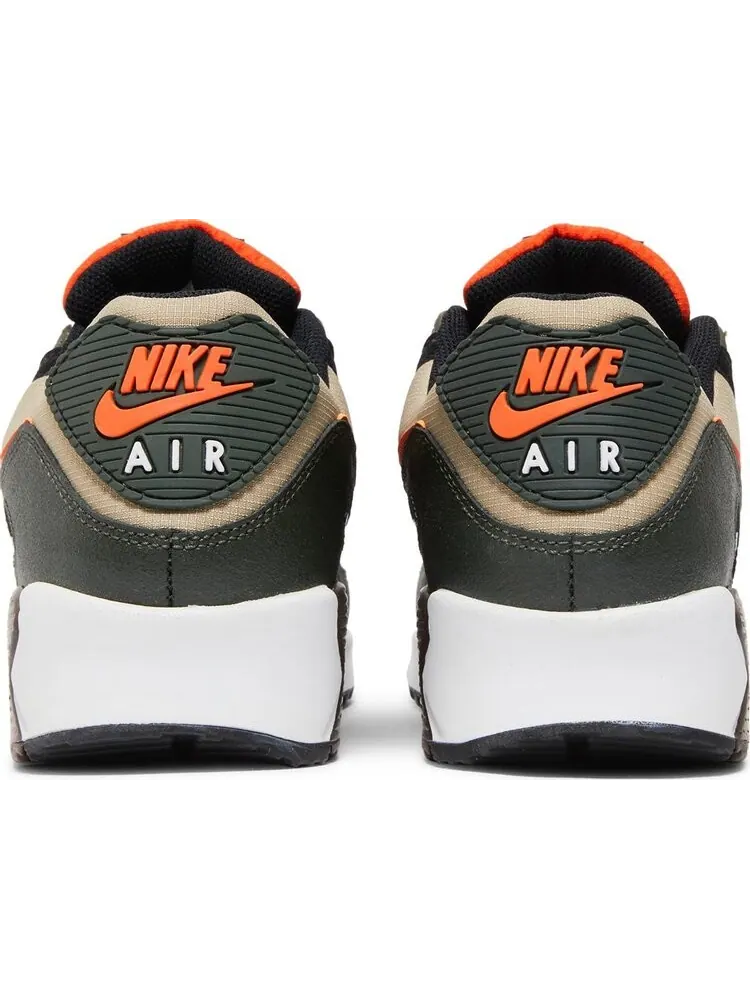 Кроссовки Nike Air Max 90 'Tweed Dark Army' — изображение 6 из 8, коричневый