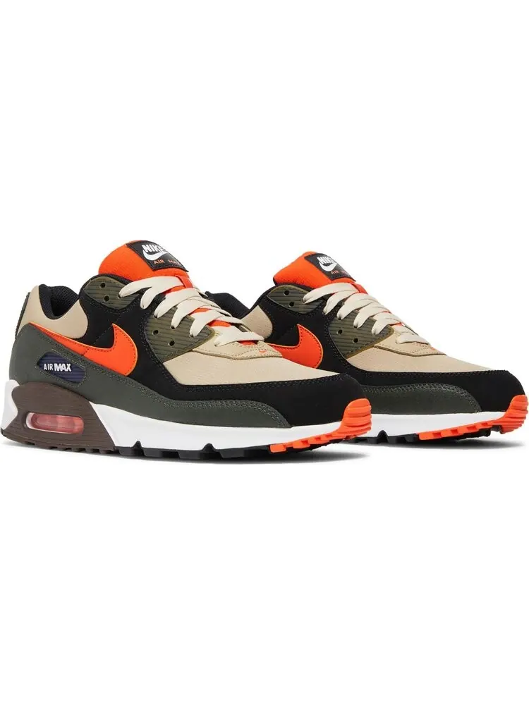 Кроссовки Nike Air Max 90 'Tweed Dark Army' — изображение 8 из 8, коричневый