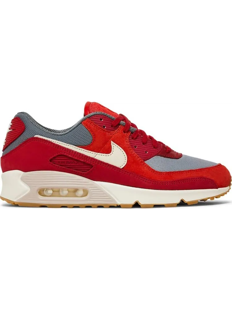 Кроссовки Nike Air Max 90 Premium 'Gym Red' — изображение 1 из 8, красный
