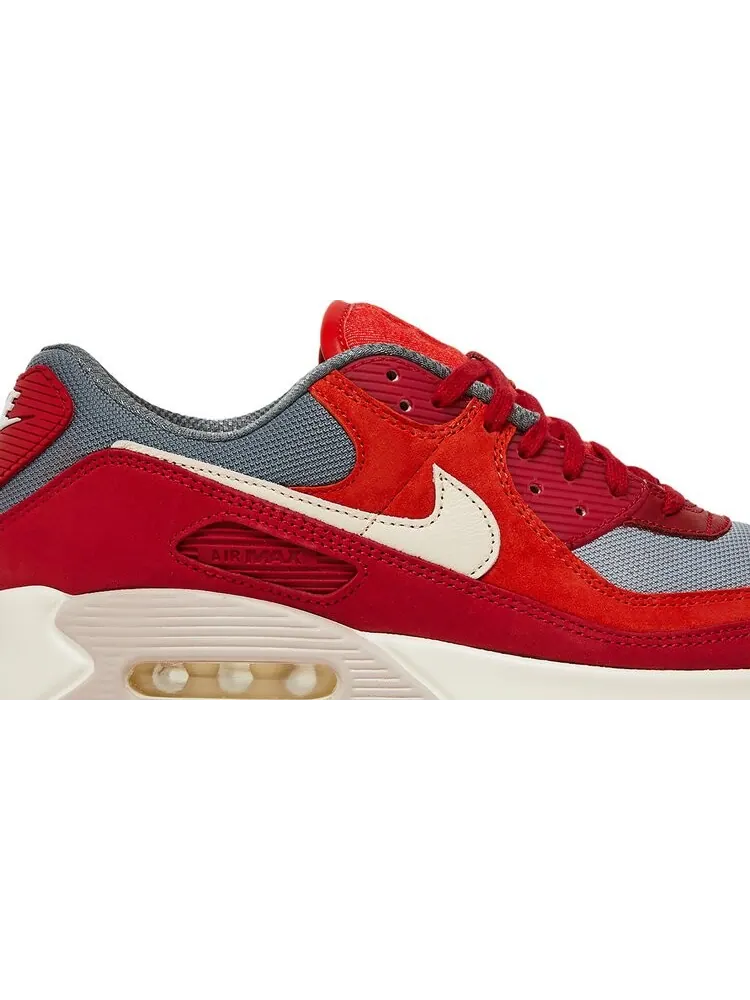 Кроссовки Nike Air Max 90 Premium 'Gym Red' — изображение 2 из 8, красный